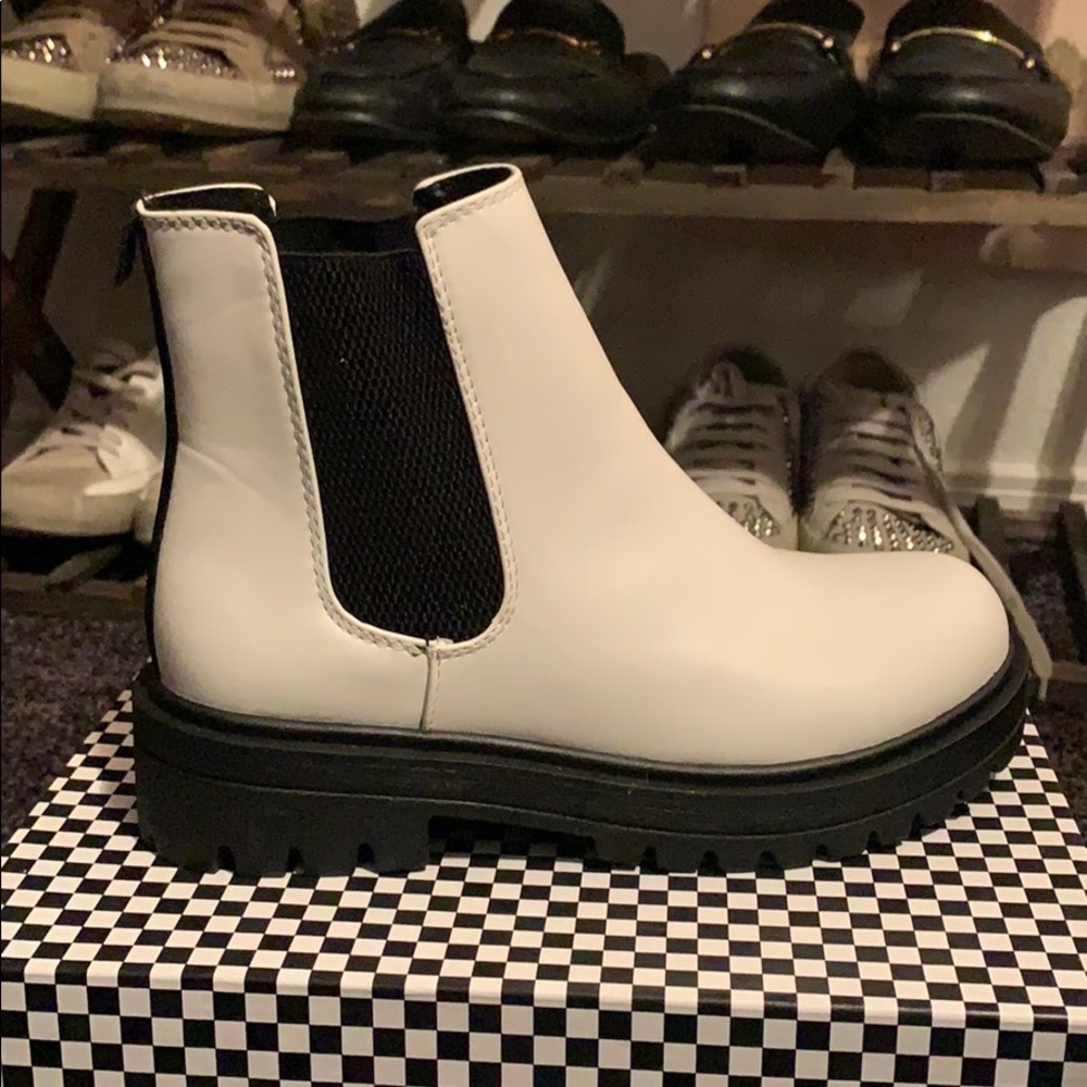 White boots